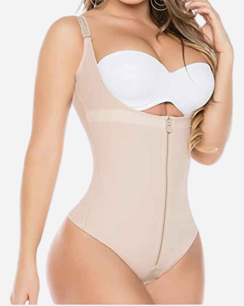 Colombianas Bodysuit Thong Shapewear for Women